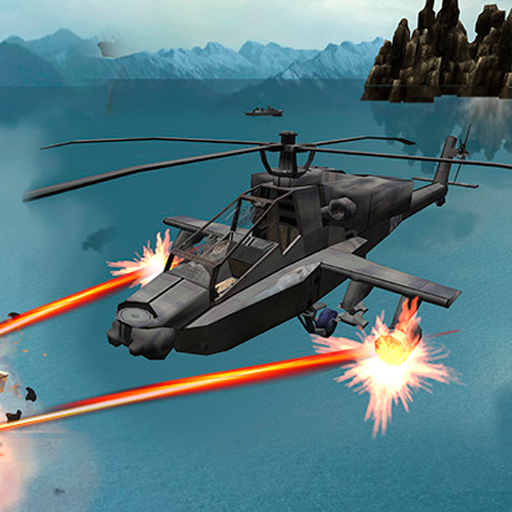 Military Helicopter 3D icon