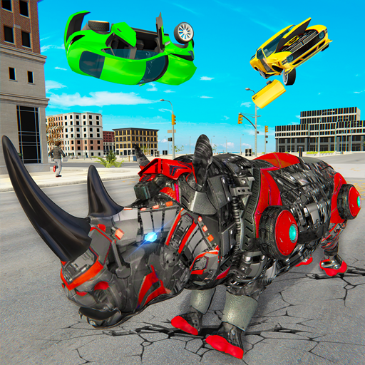 Robots Animal: Grand Rhino Transformation icon