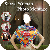 Shawl Woman Photo Montage icon