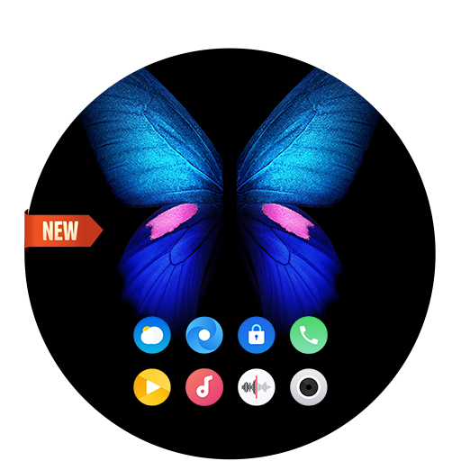 Launcher For Galaxy Fold Pro themes and wallpaper icon