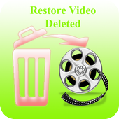 Restore video deleted أيقونة