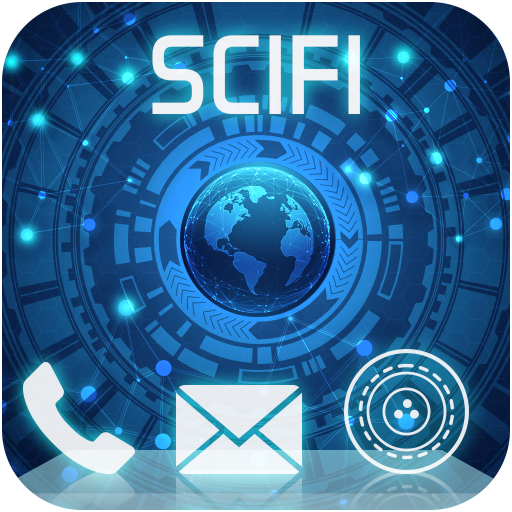 Sci fi Launcher Jarvis 2 Theme icon