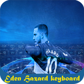 keyboard theme for Eden Hazard fan's icon