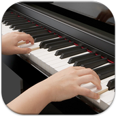 Piano Keyboard And Teacher icon