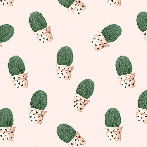 Kawaii Cactus Wallpaper icon