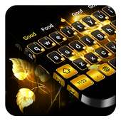 Gold Rose Keyboard