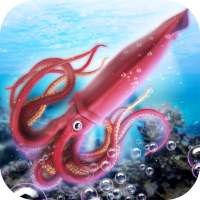 Ocean Squid Simulator - dive into animal survival!