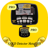 PRO Gold and metals detector 2018 icon