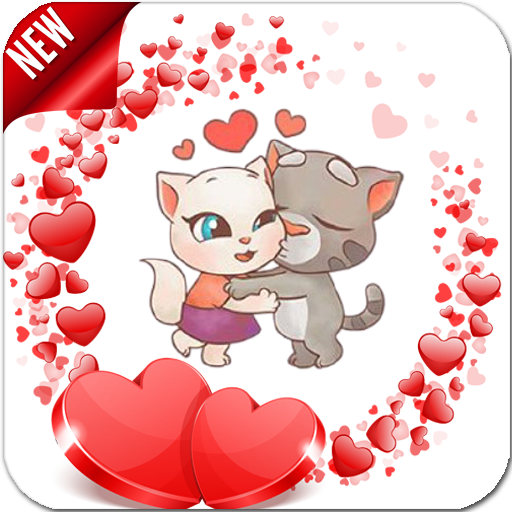 Wallpaper Tom Love Anggela And Friend icon