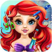 Mermaid Hair Salon Game icon