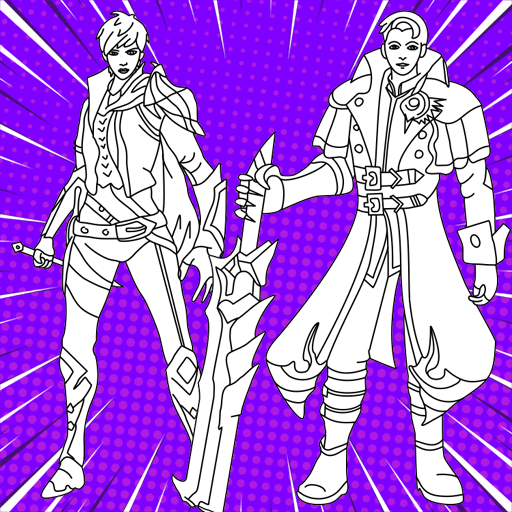 How To Draw Assasin MLBB icon