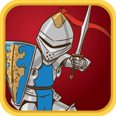 Fantasy strategy. Towers. icon