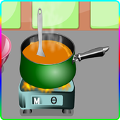 cook restaurant girls games icon