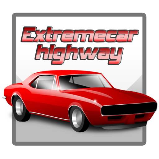 Extreme car driving highway : highway racing icon