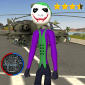 Joker Stickman Rope Hero Gnagster Crime icon