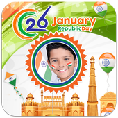 Happy Jan 26 Republic Day Photo Frames أيقونة