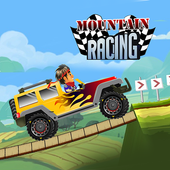 hill climb racing mountain icon