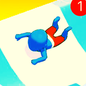 Aqua park.io Slide water 1 icon
