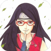Sarada Uchiha HD Wallpaper icon