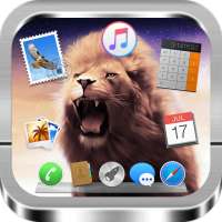 Space Lion King Launcher on 9Apps