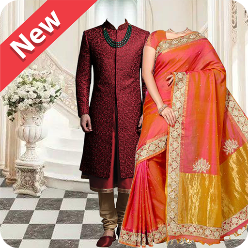 Couple Traditional Photo Suit icon