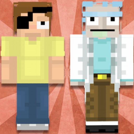 Skin Rick Morty Minecraft icon