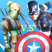 Fighting Superheroes Wrestling Street Vs Kung Fu