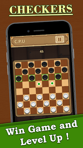 Checkers game : Draught , Dame board game screenshot 10