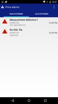 Priva Alarms Classic screenshot 2