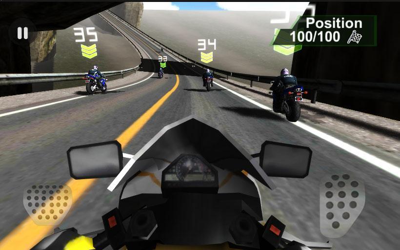 Speed Moto Racing screenshot 1
