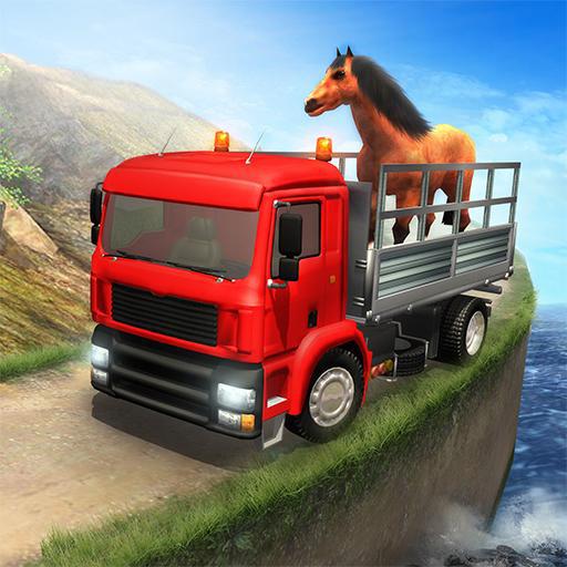 Virtual Horse Game: Animal Transport Truck Games icon