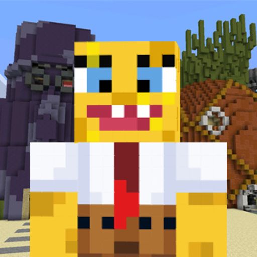 Best 4 Map Bikini Bottom City for MCPE icon