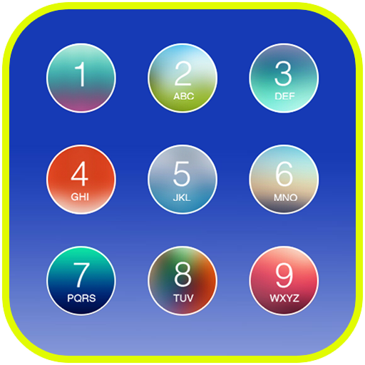Colorful Keypad Lock Screen icon