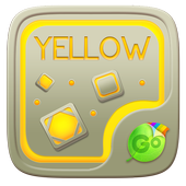 Yellow GO Keyboard Theme icon