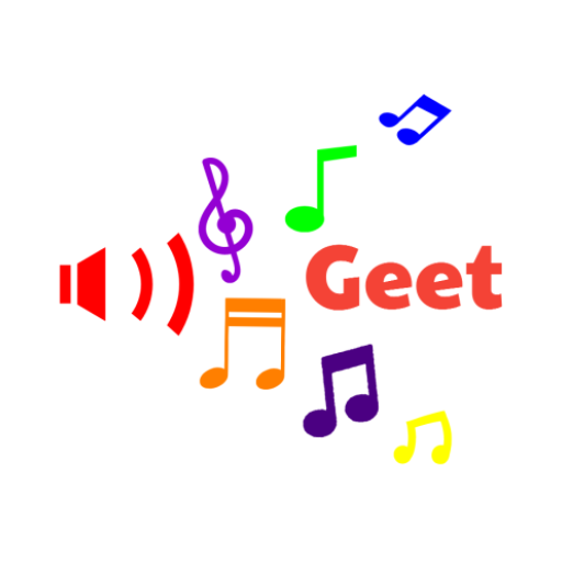 Geet: a music player icon