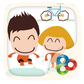 Youth GO Launcher Theme أيقونة