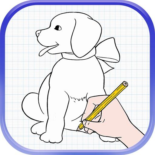 ikon Draw Animals - Learn Drawing Step by Step