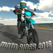 Moto rider 2018 icon