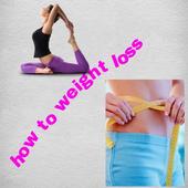 how to weight loss icon
