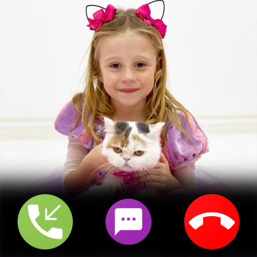 Like Nastya Fake Video Call - Nastya Call &amp; Chat icon