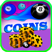 Unlimited Coins 8 bal pro prank icon