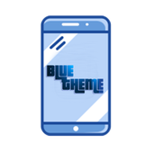 ikon WA Transparan Biru Terbaru