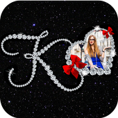 Diamond Text Photo Frame icon