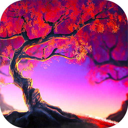 Woody Land :  Tree live wallpaper Parallax 3D free icon