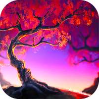 Woody Land :  Tree live wallpaper Parallax 3D free