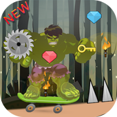 Green Skater Incredible hero icon