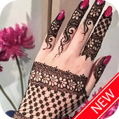 Simple mehndi design new icon