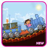 Super Dora Train Kids - dora games free icon
