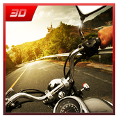 Highway Motor Bike Traffic Race Rider Simulator 3D icon