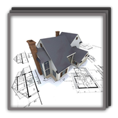 House Architectural Drawing icon